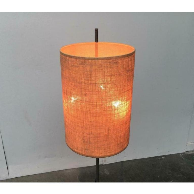 Tedesco Lampada da terra tedesca di metà secolo in stile Space AGE di Staff Leuchten, anni '60 in vendita