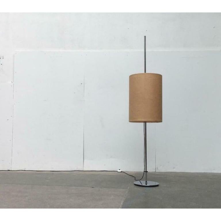 XX secolo Lampada da terra tedesca di metà secolo in stile Space AGE di Staff Leuchten, anni '60 in vendita