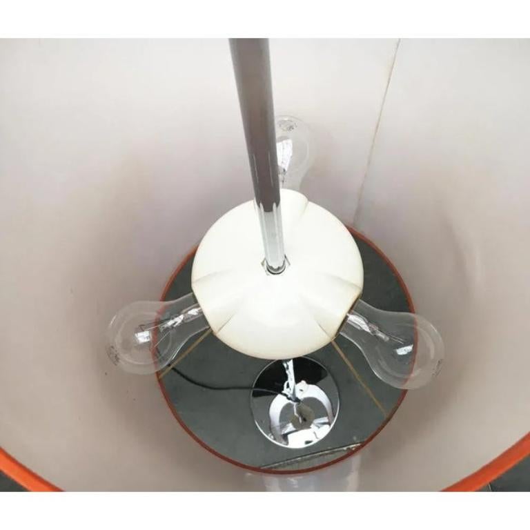 Lampada da terra tedesca di metà secolo in stile Space AGE di Staff Leuchten, anni '60 in vendita 2