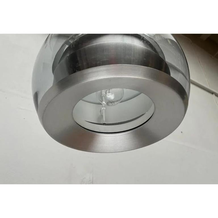 Lampada a sospensione a globo di Doria, Germania, metà secolo, 1960 in vendita 1