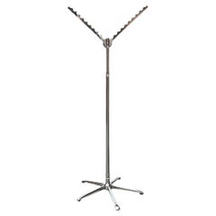 Mid-Century German Space Age Metal Coat Rack from Bremshey, Solingen, 1960s