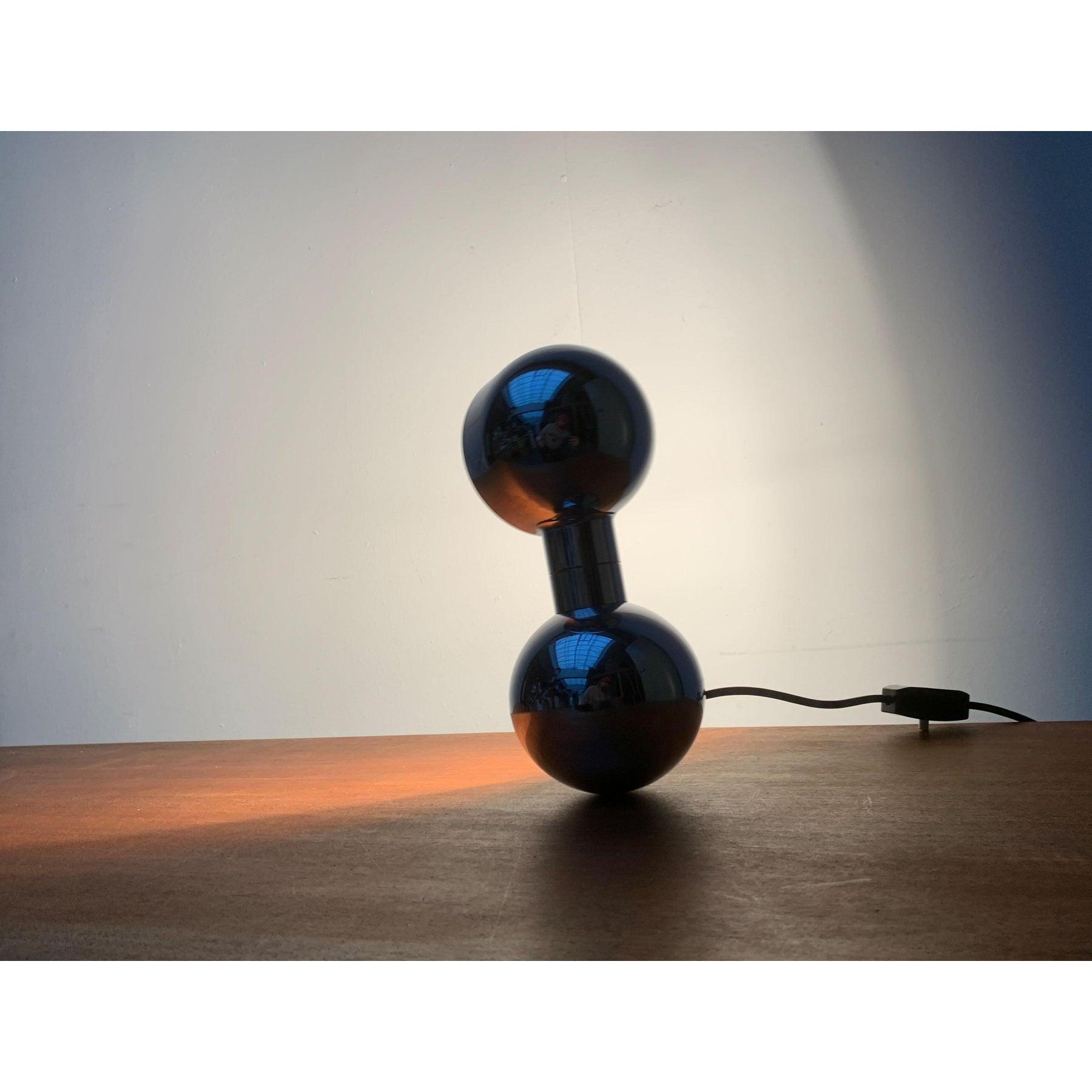 Lampe de table en métal de l'ère spatiale allemande du milieu du siècle, Cosack en vente 4