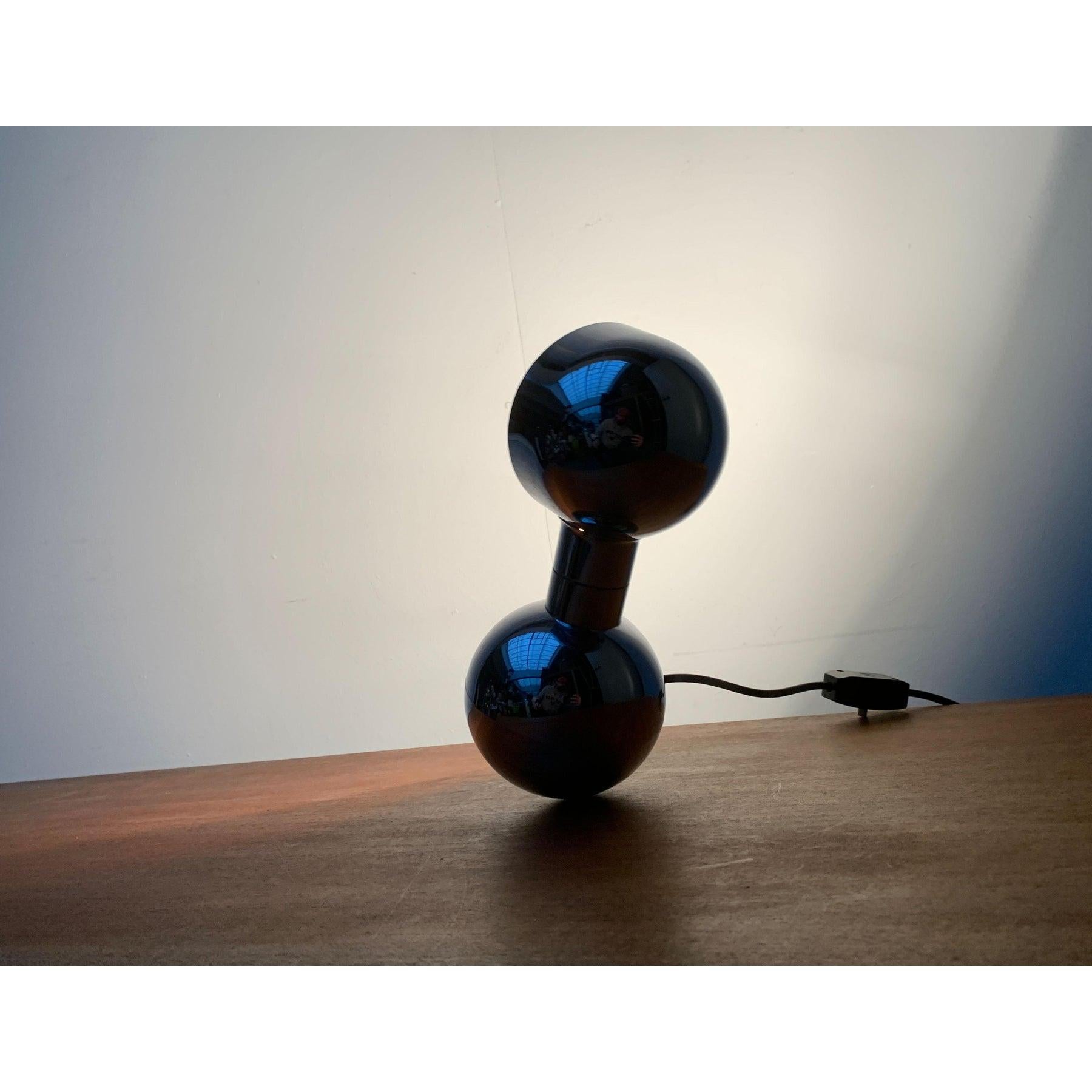 Lampe de table en métal de l'ère spatiale allemande du milieu du siècle, Cosack en vente 5