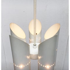 Minimalistische deutsche Mid-Century-Pendelleuchte, Space Age, 1960er Jahre