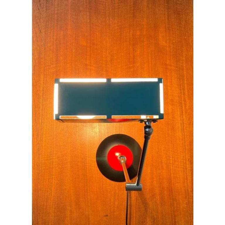 Minimalistische deutsche Mid-Century-Tischlampe aus Hoffmeister, Space Age, 1960er Jahre im Angebot 3