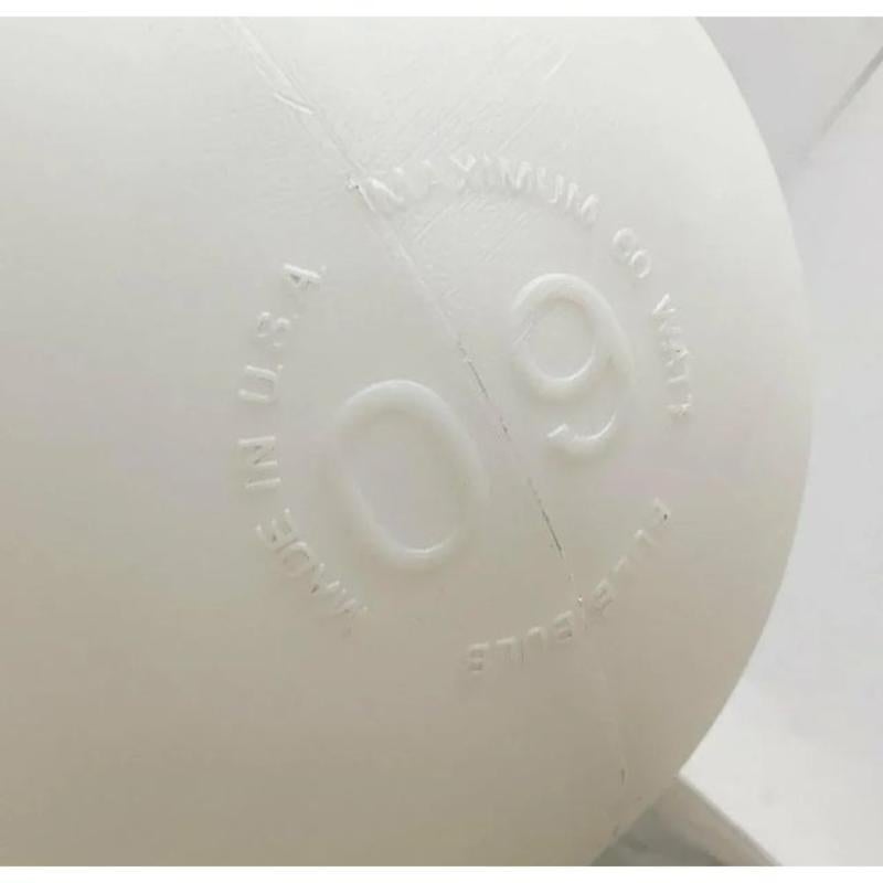 Plastica Lampada da terra o a sospensione a lampadina modello A Space Age tedesca di metà secolo, anni '60 in vendita