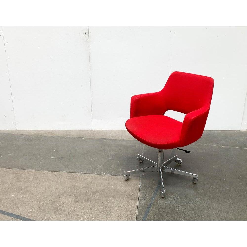 Mid-Century Modern Mid-Century German Space Age Office Swivel Chair by Egon Eiermann, 1960s For Sale