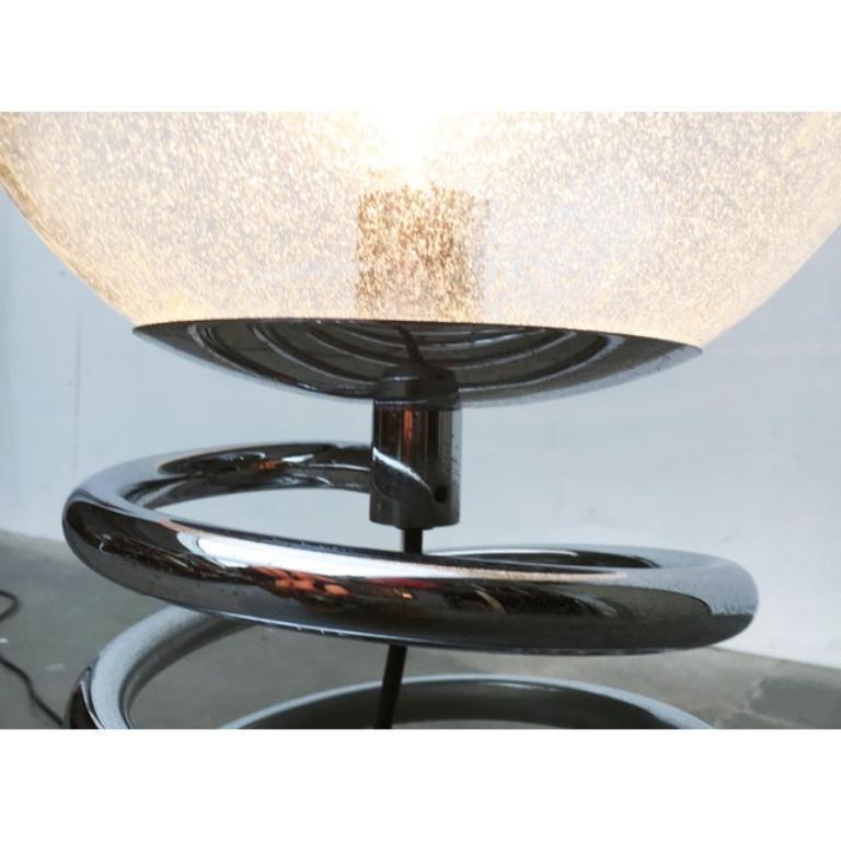 Lampadaire allemand de l'ère spatiale du milieu du siècle dernier, par Ingo Maurer, années 1960 en vente 3