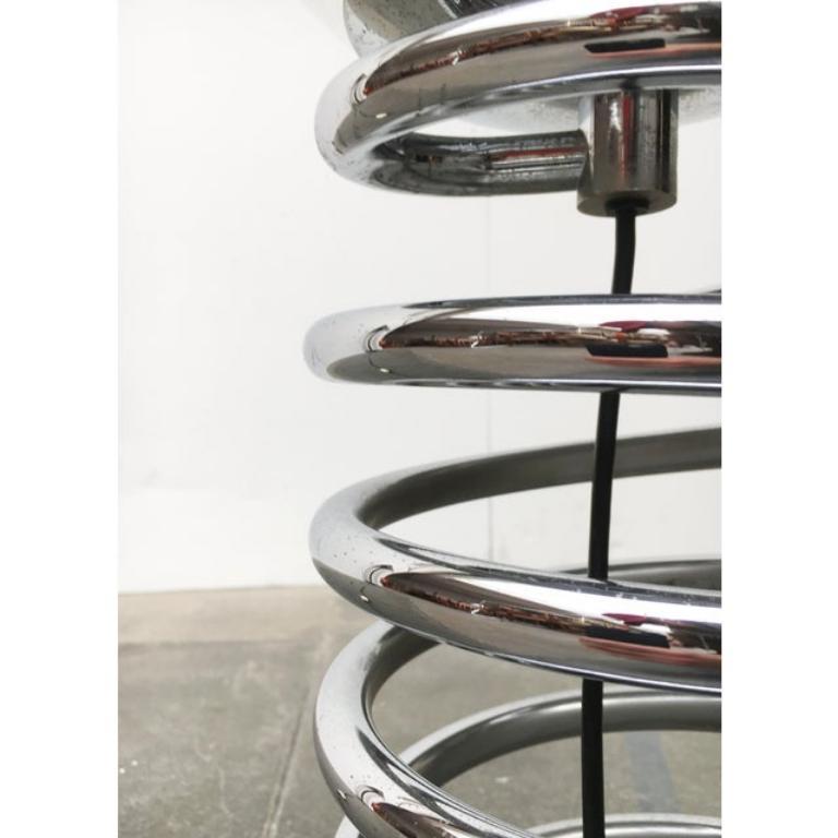Lampadaire allemand de l'ère spatiale du milieu du siècle dernier, par Ingo Maurer, années 1960 en vente 4
