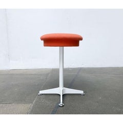Tabouret pivotant allemand de l'ère spatiale du milieu du siècle dernier de Bremshey, Solingen, années 1960