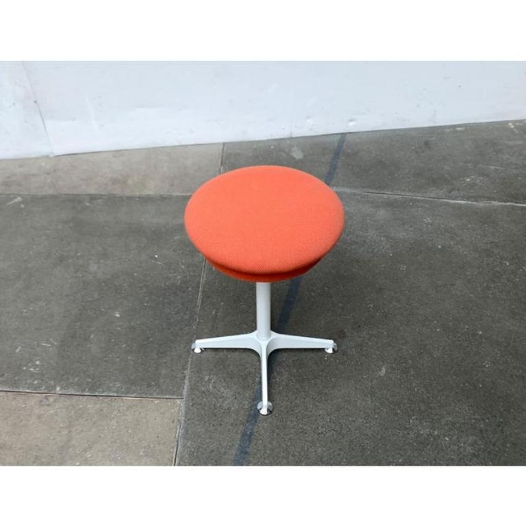 20ième siècle Tabouret pivotant allemand de l'ère spatiale du milieu du siècle dernier de Bremshey, Solingen, années 1960 en vente