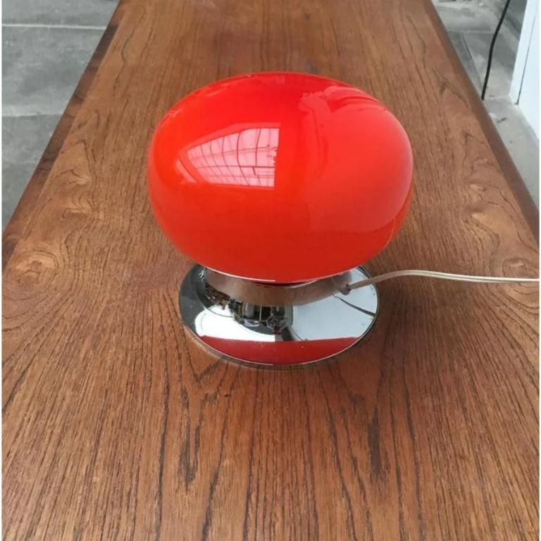 Lampe de bureau allemande de l'ère spatiale du milieu du siècle dernier d'Arno Leuchten, Berlin, années 1960 en vente 4