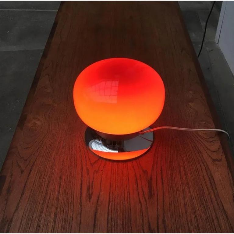 Lampe de bureau allemande de l'ère spatiale du milieu du siècle dernier d'Arno Leuchten, Berlin, années 1960 en vente 5
