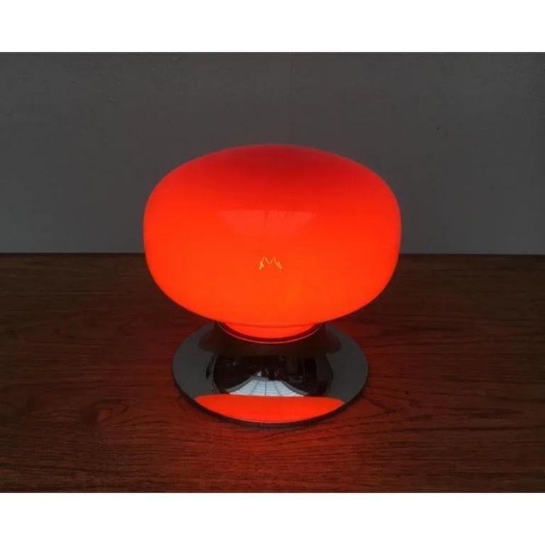 Mid-Century Modern Lampe de bureau allemande de l'ère spatiale du milieu du siècle dernier d'Arno Leuchten, Berlin, années 1960 en vente