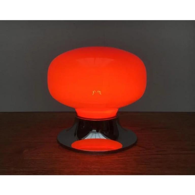 Lampe de bureau allemande de l'ère spatiale du milieu du siècle dernier d'Arno Leuchten, Berlin, années 1960 en vente 1