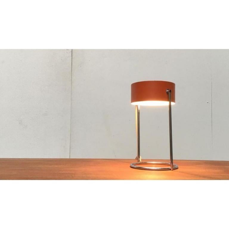 Metal Mid-Century German Space Age Table Lamp from Cosack, 1960s For Sale