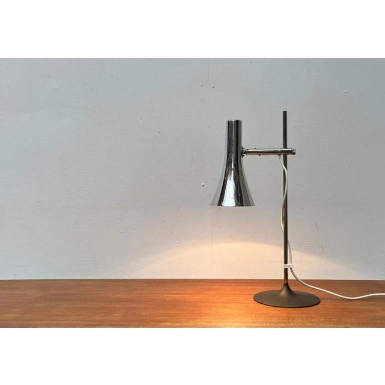 Lampe de table allemande de l'ère spatiale du milieu du siècle dernier de Hillebrand Leuchten, années 1960 en vente 2