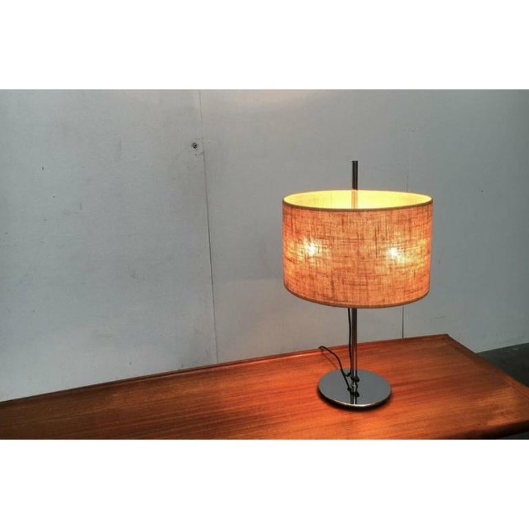 Allemand Lampe de table de l'ère spatiale allemande du milieu du siècle de Staff Leuchten, années 1960 en vente