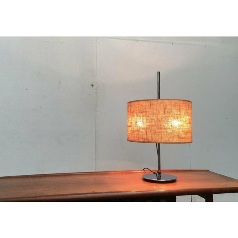 Lampe de table de l'ère spatiale allemande du milieu du siècle de Staff Leuchten, années 1960 en vente 1