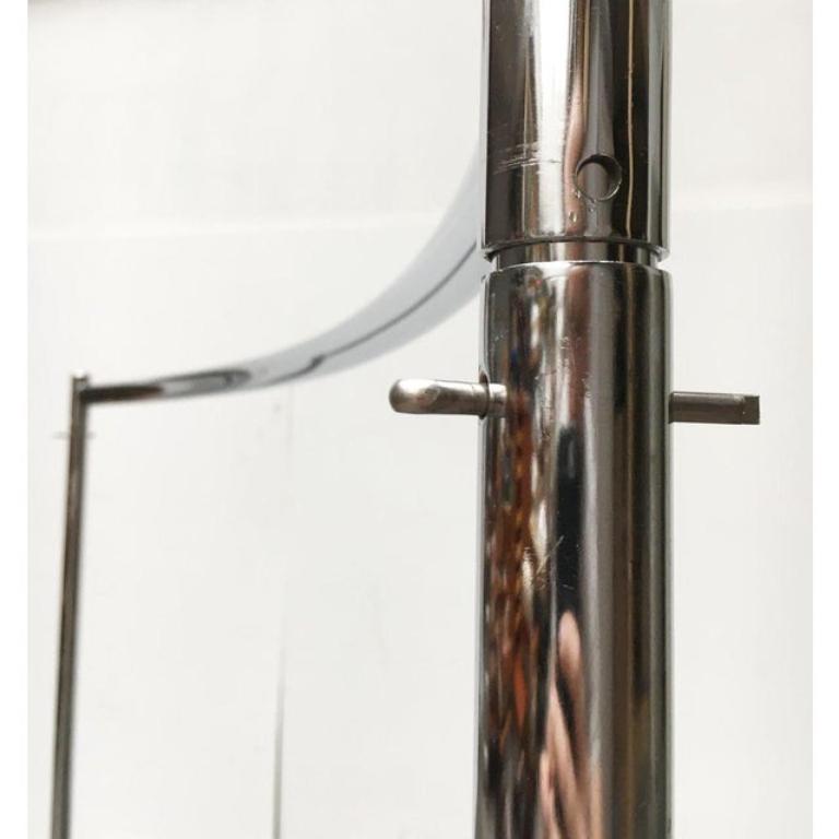 Porte-manteau en métal tubulaire de l'ère Space, Allemagne du milieu du siècle, années 1960 en vente 2