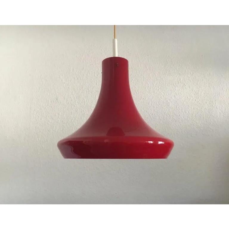 Mid-Century Modern Lampe à pied tulipe en verre de l'ère Space, Allemagne du milieu du siècle, années 1960 en vente