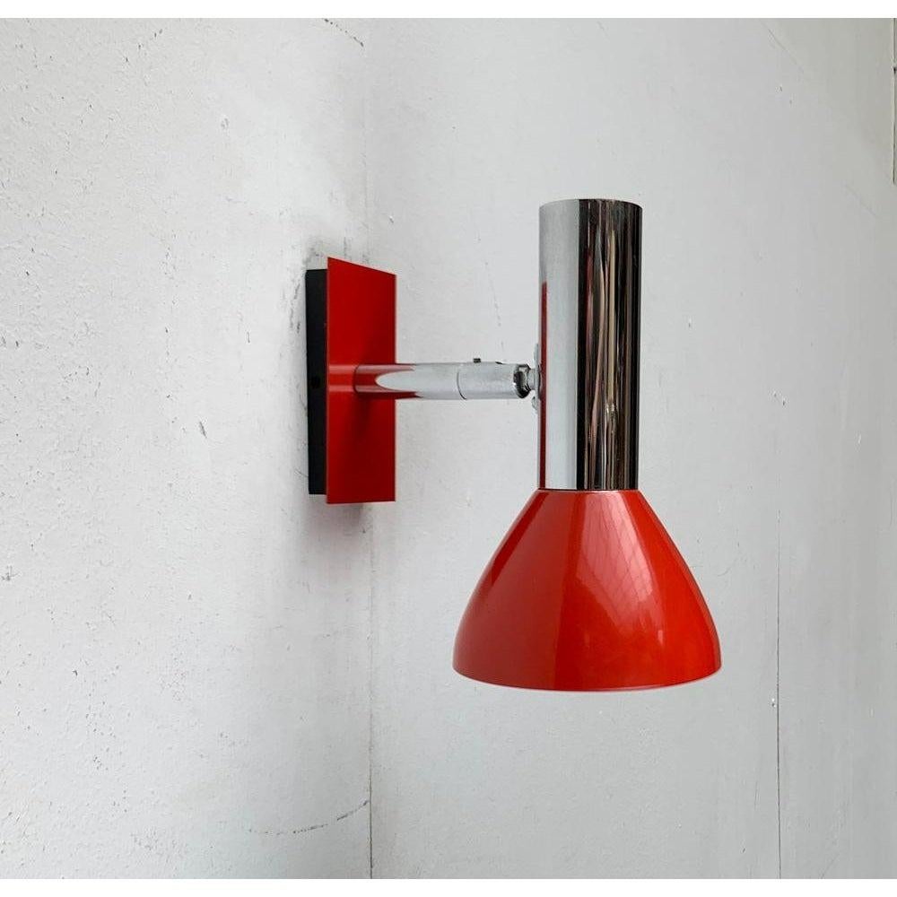 Lampada da parete A Space tedesca di metà secolo di Hustadt Leuchten, anni '60 in vendita 5