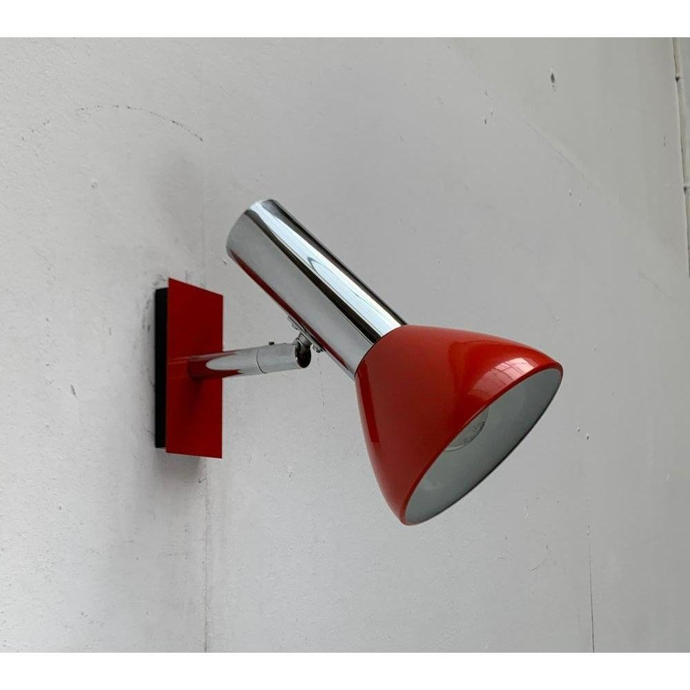 Lampada da parete A Space tedesca di metà secolo di Hustadt Leuchten, anni '60 In condizioni ottime in vendita a Hamburg, DE