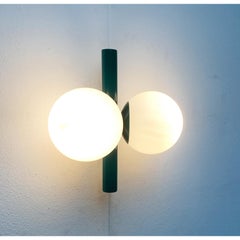 Lampada da parete tedesca di metà secolo dell'era Space di Kaiser Idell / Kaiser Leuchten