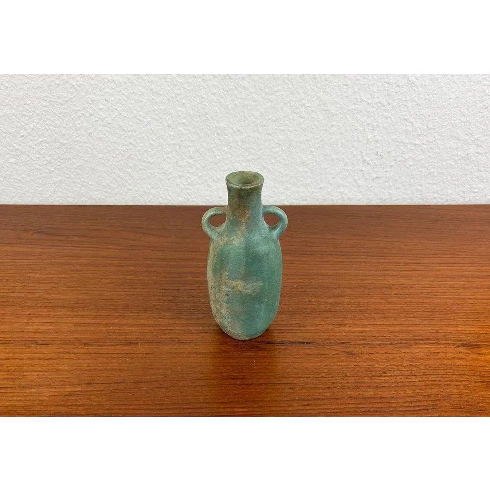 Mid-Century Modern Mid-Century German Studio Pottery Amphora Vase by Lu and Gerd Grove, 1964 For Sale