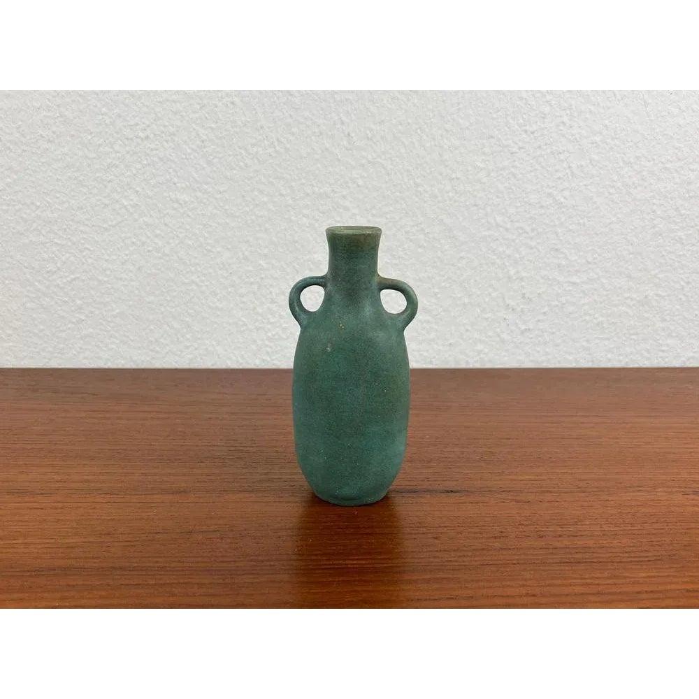 20th Century Mid-Century German Studio Pottery Amphora Vase by Lu and Gerd Grove, 1964 For Sale