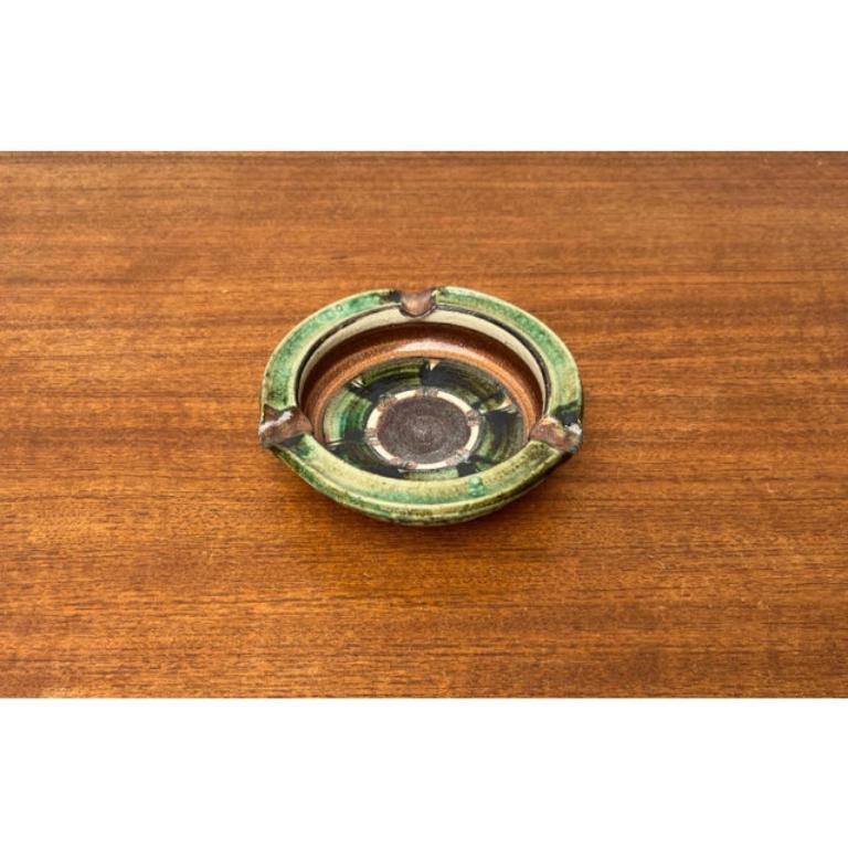 Deutscher Aschenbecher aus Studio Pottery, 1960er Jahre im Angebot 4