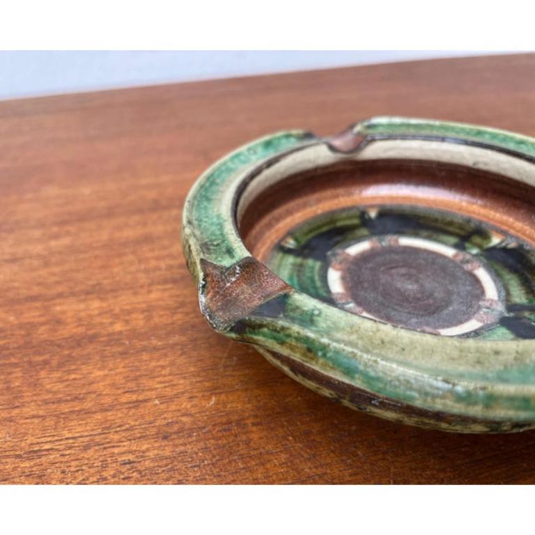 Deutscher Aschenbecher aus Studio Pottery, 1960er Jahre im Angebot 6