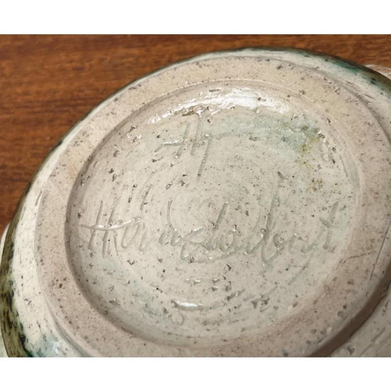 Deutscher Aschenbecher aus Studio Pottery, 1960er Jahre im Angebot 1