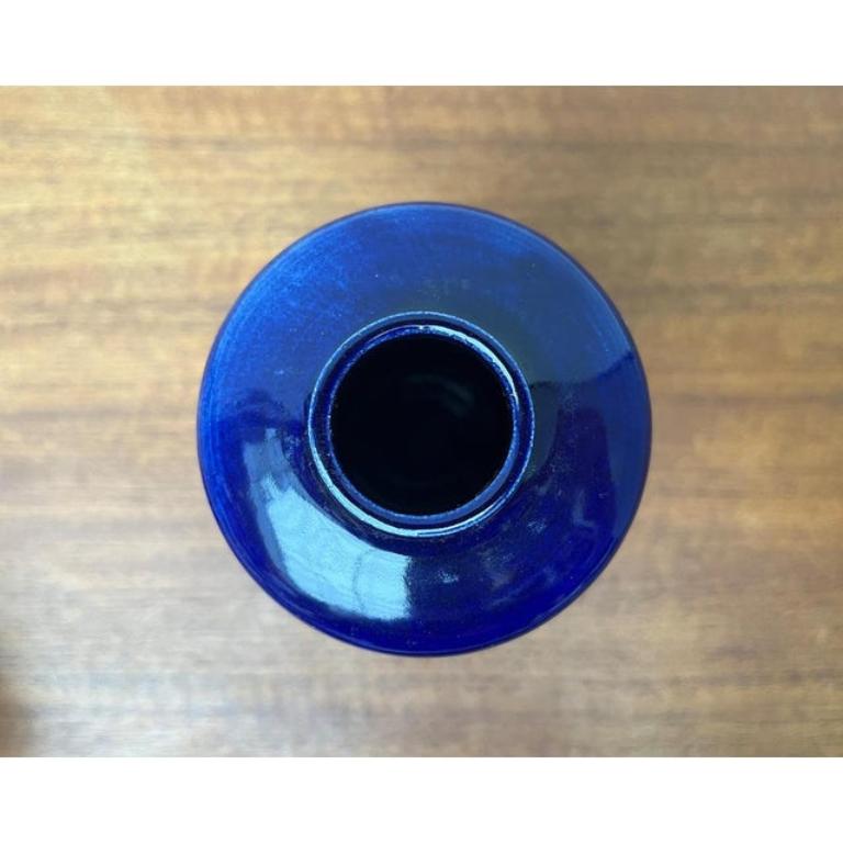 Vaso a bottiglia con coperchio in Studio Pottery tedesco di metà secolo, anni '60 in vendita 2