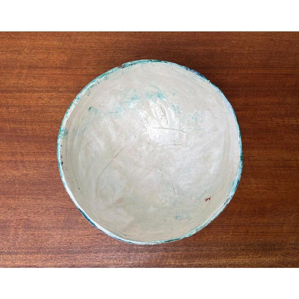 20th Century Mid-Century German Studio Pottery Bowl, 1960s For Sale