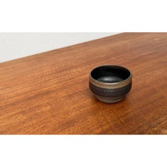 Mid-Century German Studio Pottery Bowl by Jürgen Riecke, 1960s