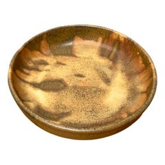 Mid-Century German Studio Pottery Bowl by Otto Wichmann 1960s