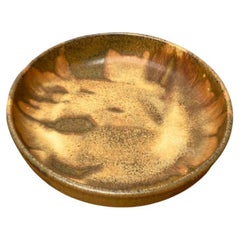 Cuenco de cerámica alemana de mediados de siglo Studio Pottery de Otto Wichmann, años 60