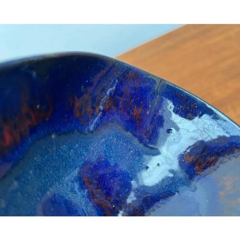 Mid-Century German Studio Pottery Bowl by Rainer Doss, 1960s For Sale 4