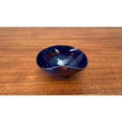 Mid-Century German Studio Pottery Bowl by Rainer Doss, 1960s