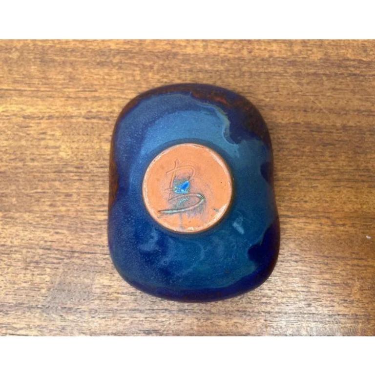 Ceramic Mid-Century German Studio Pottery Bowl by Rainer Doss, 1960s For Sale