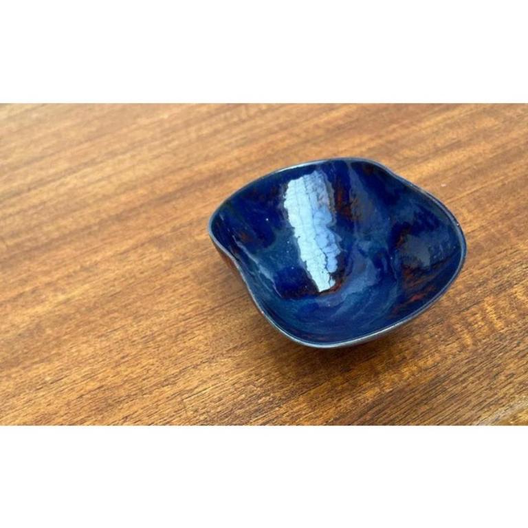 Mid-Century German Studio Pottery Bowl by Rainer Doss, 1960s For Sale 2