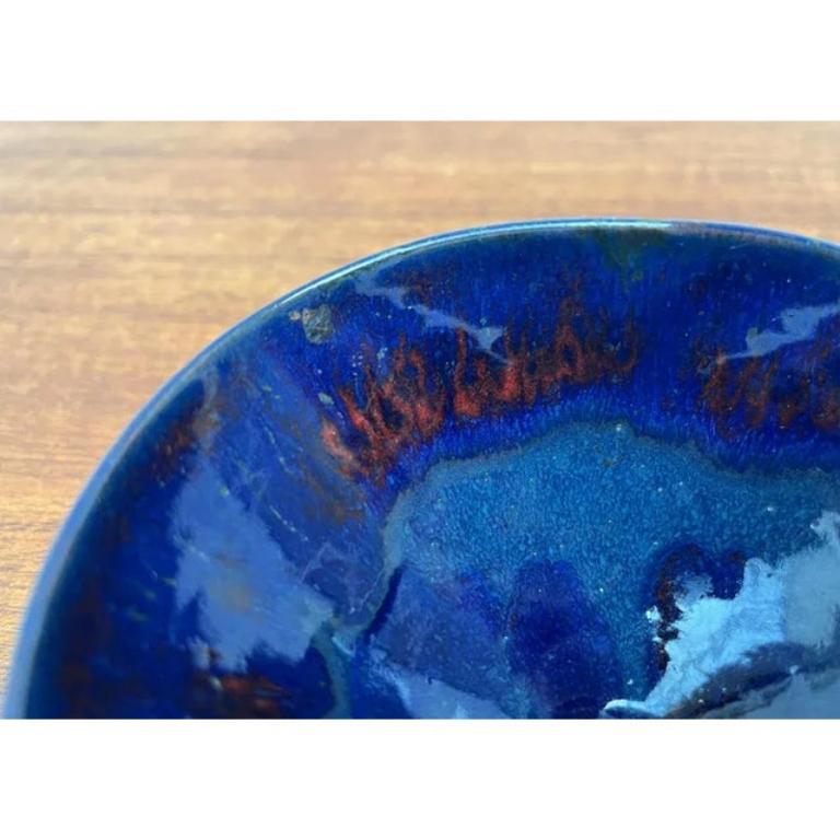 Mid-Century German Studio Pottery Bowl by Rainer Doss, 1960s For Sale 3