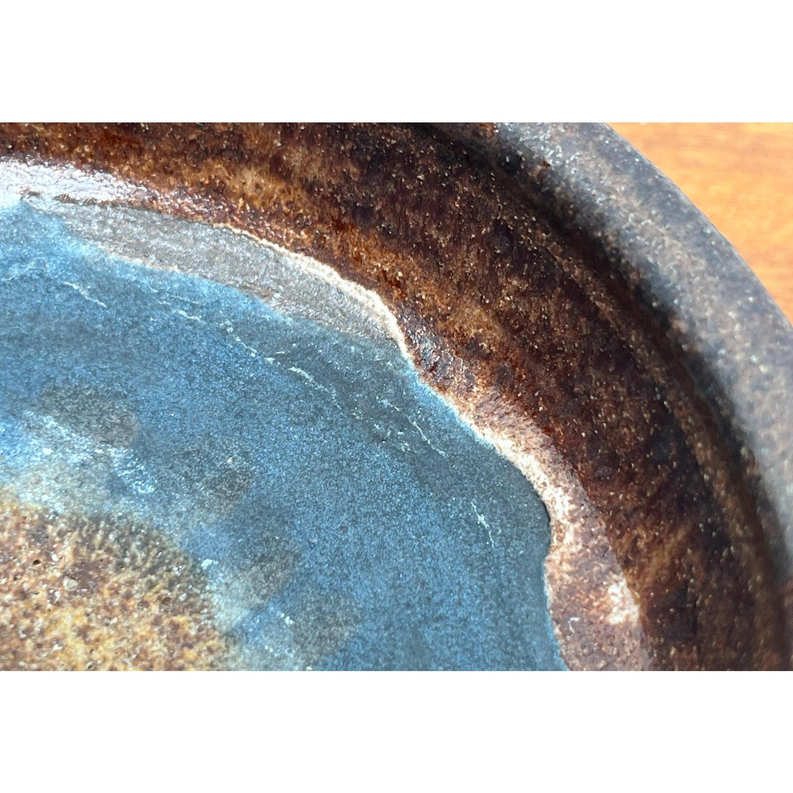 Ciotola in Studio Pottery tedesco di metà secolo di Volker Ellwanger, anni '60 In condizioni ottime in vendita a Hamburg, DE