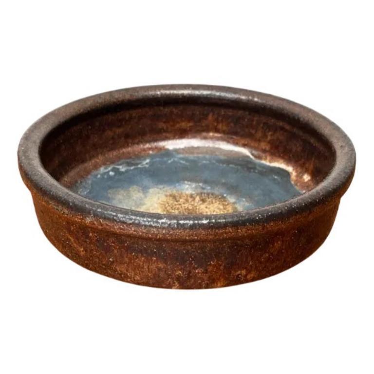 Mid-Century German Studio Pottery Bowl by Volker Ellwanger, 1960s