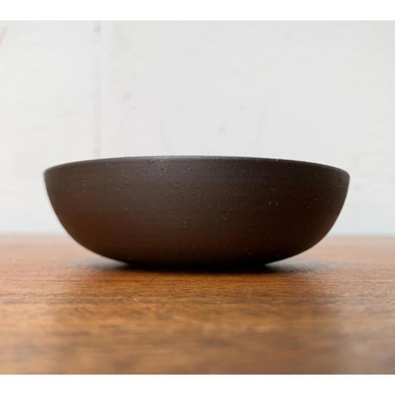 Bol en poterie de Studio allemand du milieu du siècle de Pottery Bücking-Börnsen, 1960s Excellent état - En vente à Hamburg, DE