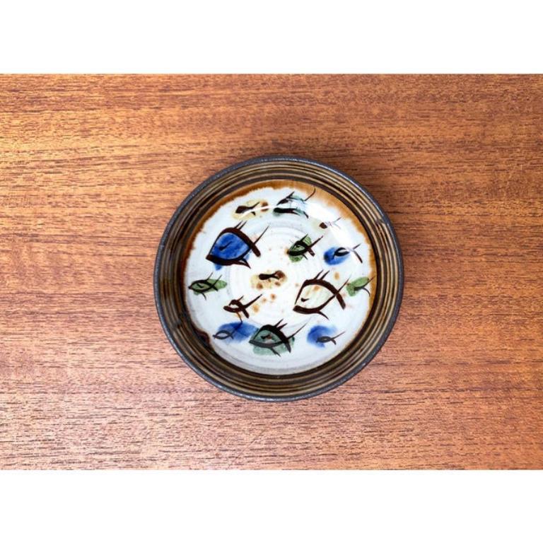 20ième siècle Bol en poterie de Studio allemand du milieu du siècle de Pottery Bücking-Börnsen, 1960s en vente