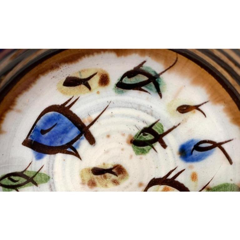 Bol en poterie de Studio allemand du milieu du siècle de Pottery Bücking-Börnsen, 1960s en vente 1