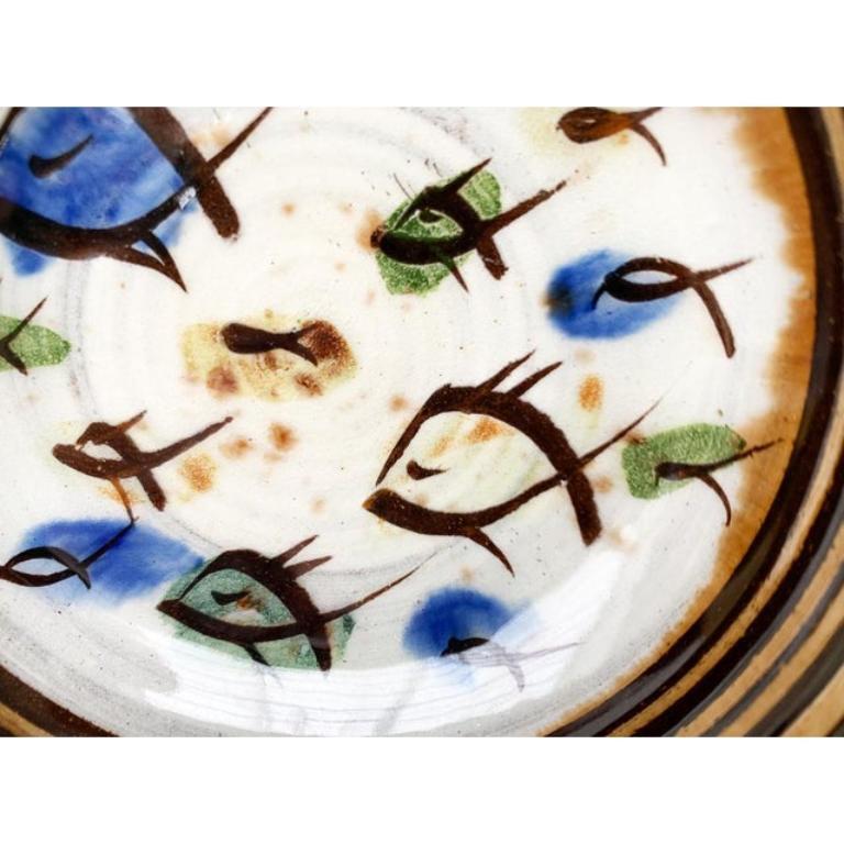 Bol en poterie de Studio allemand du milieu du siècle de Pottery Bücking-Börnsen, 1960s en vente 2
