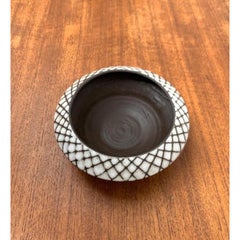 Mid-Century German Studio Pottery Bowl or Ikebana Vase from BKW, 1960s